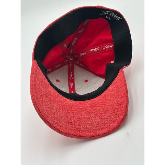 Titleist FootJoy Men Golf Hat ProV1 FJ Red M/L - Picture 6 of 6